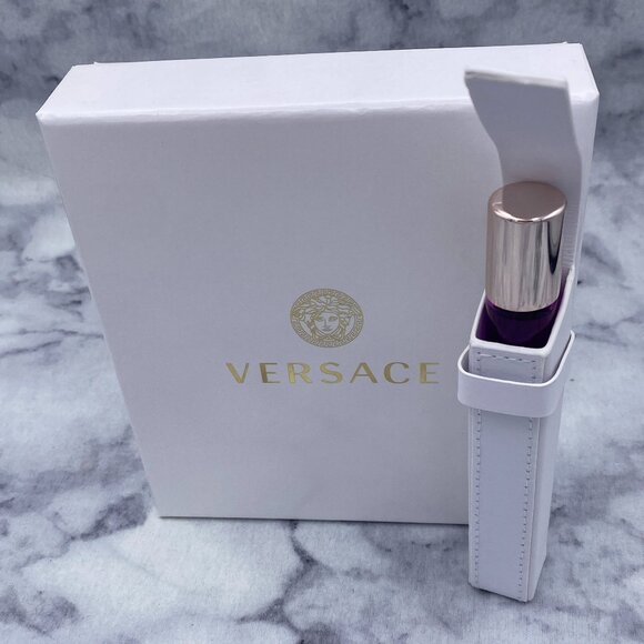 Versace Gift Set-White Pouch,Bright Crystal,Eros,Dylan-10ml,0.3oz-4pc-BOXED-NEW - Picture 10 of 16